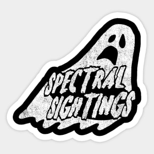 Spectral Sightings Sticker